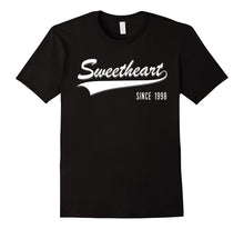 19th Anniversary Gifts Sweetheart Since 1998 Couple Tshirt