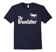 Men's the Dronefather Funny Drone Dad Shirt
