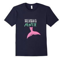 Aunt Mermaid Shirt Funny Auntie Tee Gift
