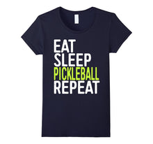 Eat Sleep Pickleball Repeat T-Shirt Funny Sport Game Gift