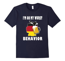 Funny Im on My Wurst Behavior T-Shirt German Germany Gift
