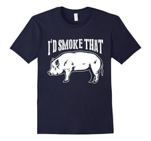 I'd Smoke That BBQ Pork Low and Slow Pig T-Shirt