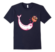 Narwhal Donuts T-Shirt Funny Narwhals Sea Unicorns Donut Tee
