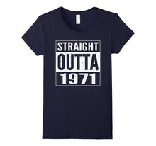 Straight Outta 1971 Birthday Gift Idea Funny T-Shirt