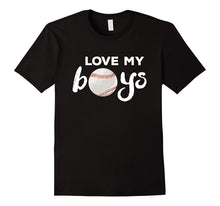 Love My Boys Baseball Mom & Dad T-Shirt