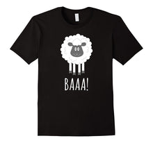 Baa Baaa Cute Fluffy Sheep Lovers Cartoon Graphic Tee Shirt