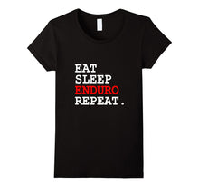 Mens Eat Sleep Enduro Repeat T-Shirt Bike MTB Bicycle Tees