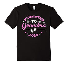 Promoted to Grandma 2018 T-Shirt Future Grandmother Tee