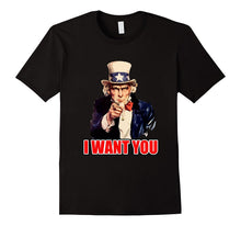 I Want You Uncle Sam T Shirt Vintage