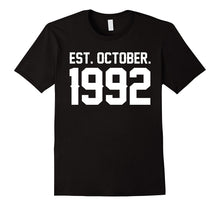 Happy 1992 My 25 Th Birthday Gift Ideas Tshirt for Lover