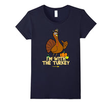 I'm With the Turkey Funny Halloween Matching T-Shirt