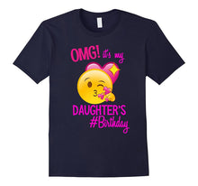 Emoji Daddy of the Birthday Girl Emoji Shirt