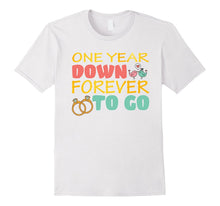 1st Wedding Anniversary Tshirt - 1 Year Down Forever to Go