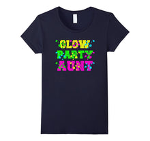 Glow Party Aunt Kids Birthday T Shirt