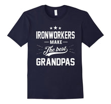 Mens Ironworkers Make the Best Grandpas Gift Shirt