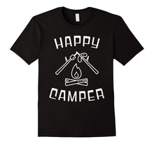 Happy Camper Camping Hiking Outdoor Lovers Shirt