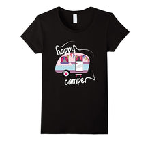 Happy Camper Road Trip Camping Vacation Glamping Shirt