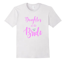 DAUGHTER OF THE BRIDE T Shirt Diamond Pink