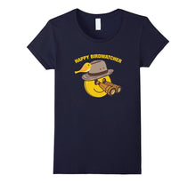 Happy Birdwatcher T-Shirt - Bird Watching Birding Smiley