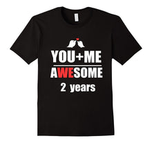2nd Wedding Anniversary T-Shirt You + ME Couple Shirt