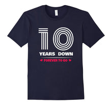 10th Wedding Anniversary T-Shirt Funny for Married in 2007 Y