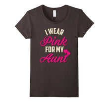 Breast Cancer Awareness Support T-Shirt for My Aunt