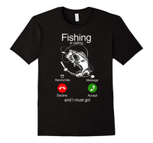 Fishing Is Calling and I Must Go Phone Screen Tee