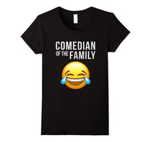 Birthday Gift T-Shirt | Comedian of the Family Emoji Shirt