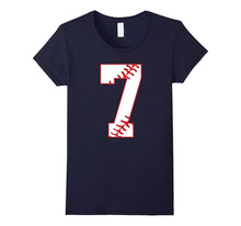Cute Seventh Birthday Party 7th Baseball T-Shirt Born 2010
