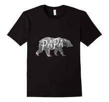 Papa Bear T-Shirt for Dad, Best Dad Camping Shirt