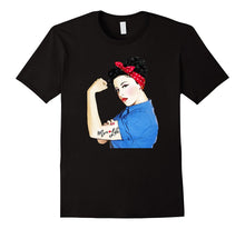 Mom Life Tattoo Heart Girl Power Pinup Retro Mommy T-Shirt