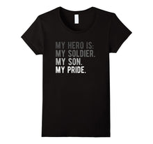 Proud Army Mom Dad Shirt Son Soldier Hero Boy Apparel