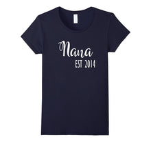 New Nana Established 2014 Grandbaby T-Shirt