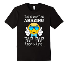 Mens Emojicon Pap Pap Tee Shirt Birthday or Fathers Day Gift Idea