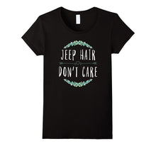 Girly Jeep Hair Don't Care Women's T-Shirt