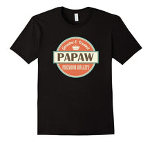Men's Papaw Grandpa Gift T-Shirt Funny Vintage Grandfather Tee