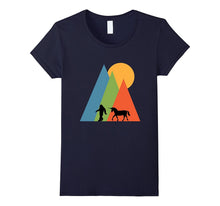 Bigfoot Unicorn Mountain and Sun T Shirt Hidden Creatures