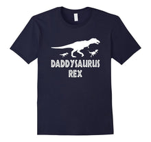 Men's Daddysaurus Rex T Shirt - Funny Fathers Day Gift for Dad