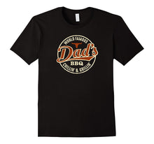 Mens Vintage Dad's BBQ Chilling and Grilling T-Shirt
