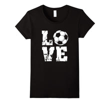 "Soccer T-Shirt":I Love Soccer T-Shirt for Women, Girls,Kids