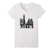 Austin T-Shirt Texas Tee-Shirt Texan City Skyline Jersey
