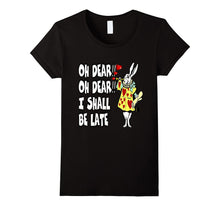 Alice in Wonderland T-Shirt White Rabbit Shirt Oh Dear!!