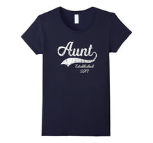 Aunt Established 2017 T-Shirt New Aunt Gifts