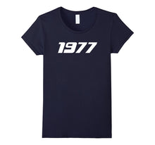 1977 Printed T-Shirt for 70's Birthdays Events Graduations