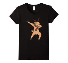 Dabbing Reindeer T-Shirt - Dab Dance Rudoph Christmas Shirt