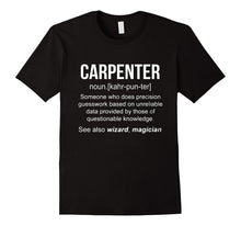 Funny Carpenter Meaning Shirt - Carpenter Noun Definition