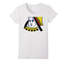 Queen of Hearts Tshirt Face Cards Playing Cards Clothing
