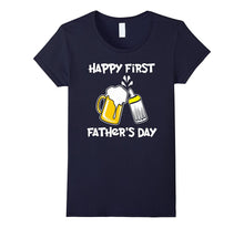 Happy First Father's Day T-Shirt, Funny Dad Tee for Men