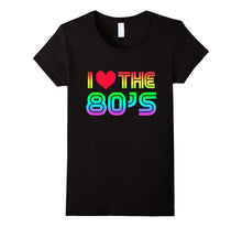 I Love the 80's Eighties Gaming Rainbow T-Shirt