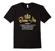 Glamma Called Grandma Funny Grandmother Definition T-Shirt